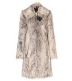 Moncler Grenoble Wolf Faux Fur Coat