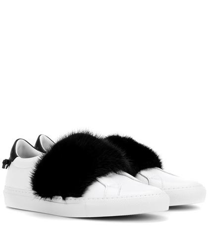 Balenciaga Urban Street Leather Sneakers