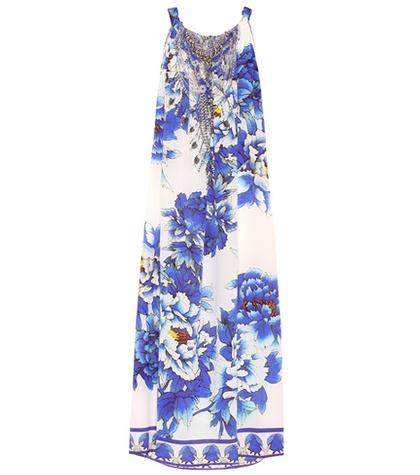 Mcq Alexander Mcqueen Floral-printed Maxi Dress