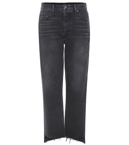 Grlfrnd Helena Cropped Cotton Jeans