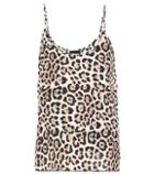 Atm Anthony Thomas Melillo Leopard Printed Silk Top