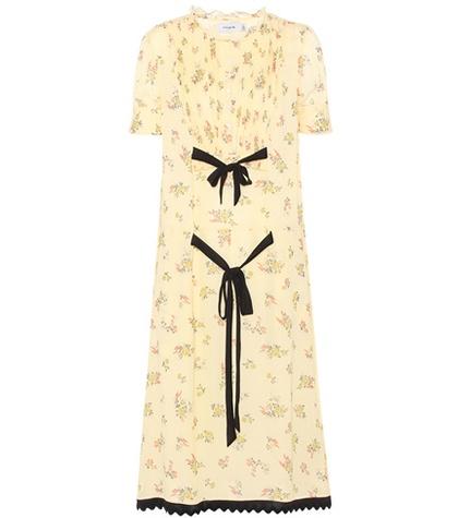 Coach Printed Crêpe Dress