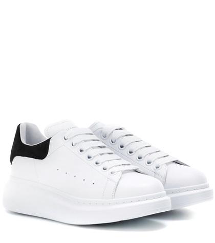 Diane Von Furstenberg Leather Sneakers