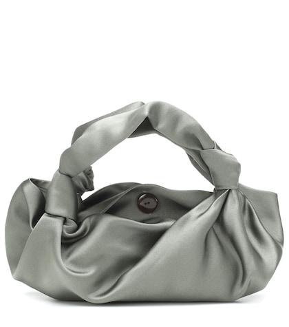 Moncler The Ascot Satin Clutch