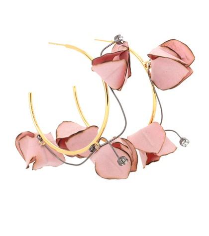 Marni Rose Hoop Earrings