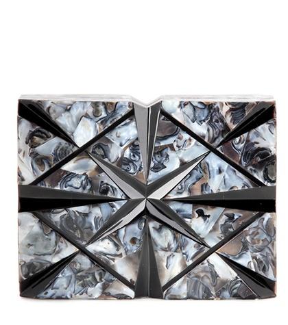 Hillier Bartley Lynx Shell Box Clutch