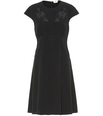 Cartier Eyewear Collection Lace-trimmed Crêpe Dress