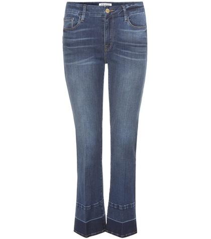 Frame Le Crop Mini Boot Jeans With Released Hem
