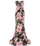 Balenciaga Printed Silk Gown