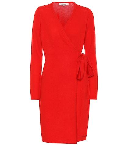 Diane Von Furstenberg New Linda Wool And Cashmere Dress