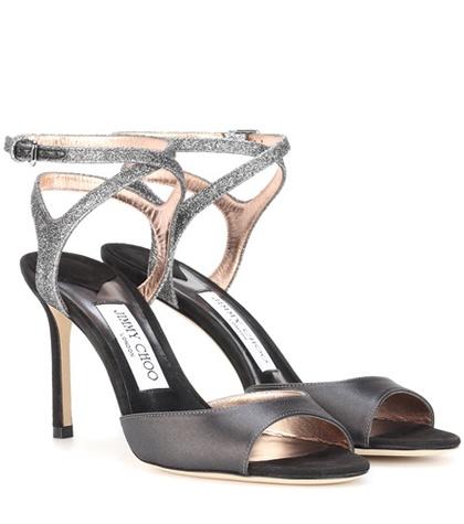 Jimmy Choo Helen 85 Peep-toe Pumps