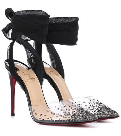 Christian Louboutin Miragirl 100 Embellished Pumps