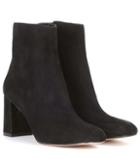 Balenciaga Agnes Suede Ankle Boots