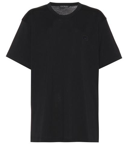 Saint Laurent Nash Face Cotton T-shirt