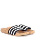 Adidas Originals Adilette Slip-on Leather Sandals
