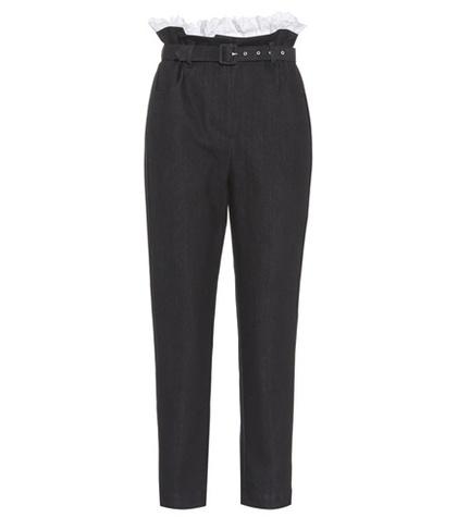 Isa Arfen High-waisted Cropped Jeans