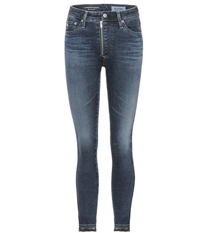 Rebecca Vallance The Farrah High-waisted Skinny Jeans