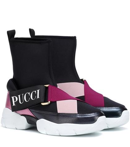 Gucci Neoprene High-top Sneakers