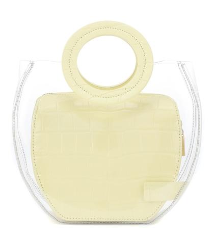 Staud Frida Pvc And Leather Tote