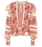 Johanna Ortiz Zen Of The Soul Silk Crêpe Blouse