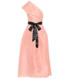 Dundas One-shoulder Silk Satin Gown