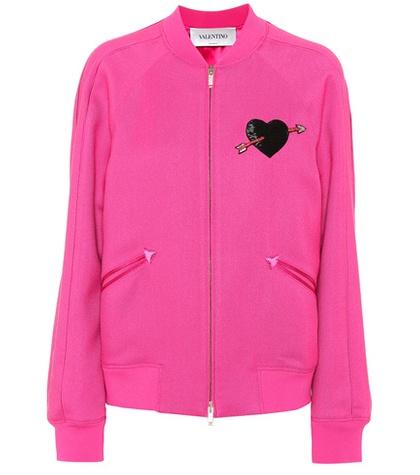 Valentino Embellished Track Jacket