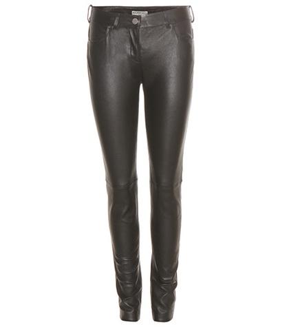 Balenciaga Leather Trousers