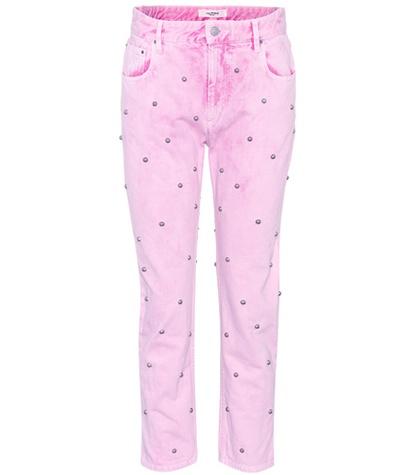 Isabel Marant, Toile Fliffa Studded High-waisted Jeans