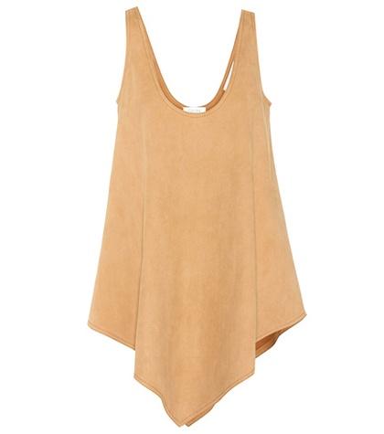 Stella Mccartney Aria Faux Suede Top