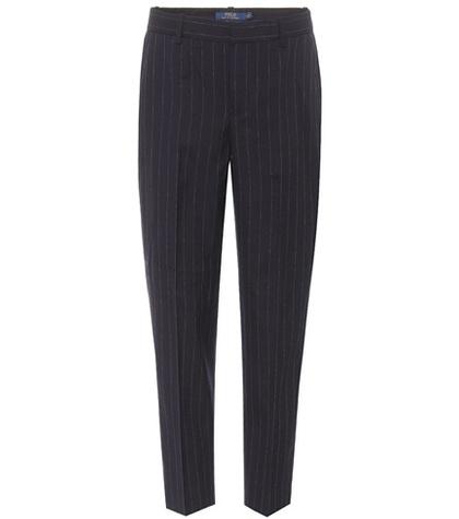 Polo Ralph Lauren Cropped Wool Trousers