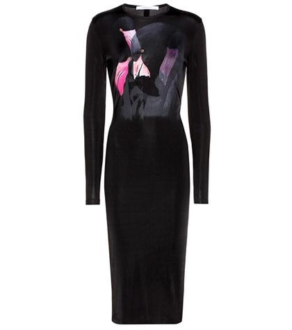 Givenchy Printed Stretch-jersey Dress