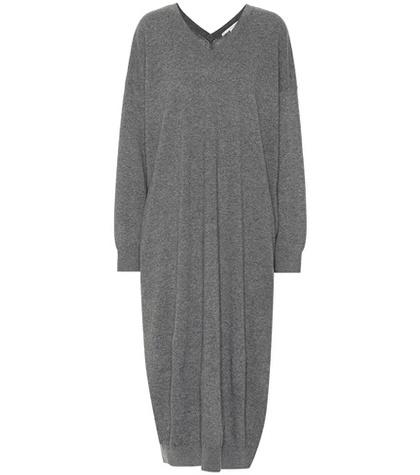 Khaite Wool And Alpaca Sweater Dress