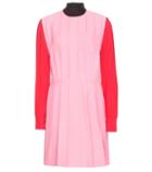 Miu Miu Silk And Wool-blend Dress