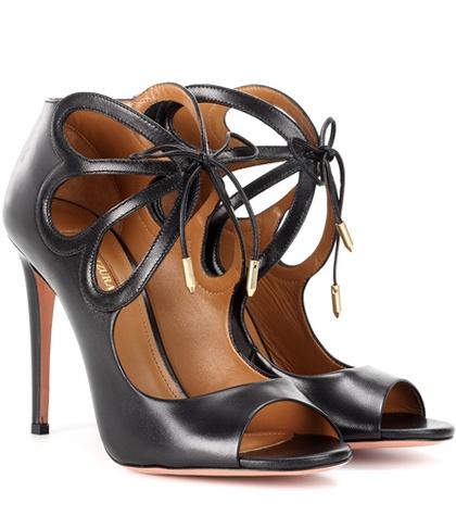 Miu Miu Syrah Leather Sandals