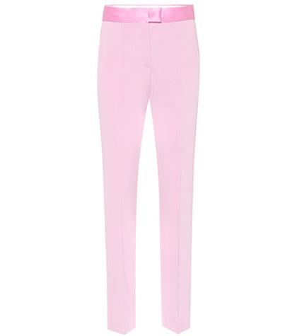 Msgm Cropped Slim Pants
