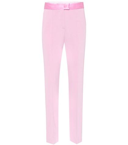 Msgm Cropped Slim Pants