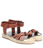 Roksanda Gate Flat Leather Sandals