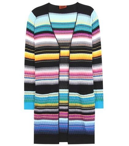 Missoni Striped Cotton-blend Cardigan