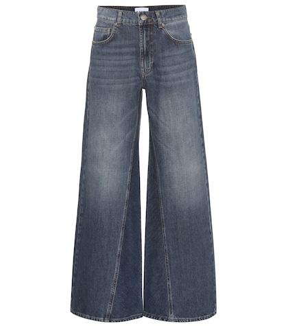 Jimmy Choo Mid-rise Wide-leg Jeans