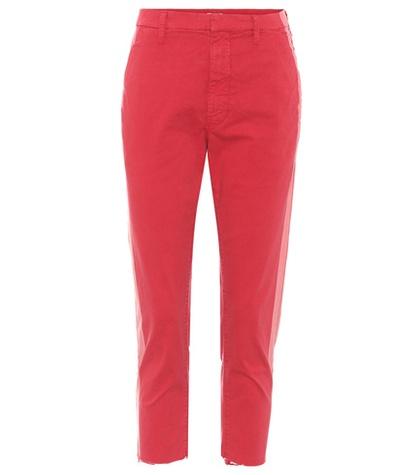 Mother The Shaker Cropped Trousers