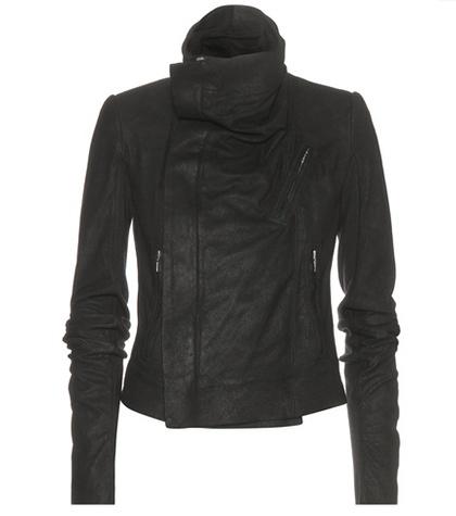 Isabel Marant Classic Biker Brushed Leather Jacket