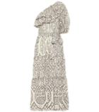 Lisa Marie Fernandez Arden Embroidered Cotton Maxi Dress