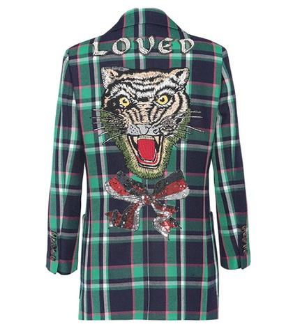 Gucci Embellished Wool Jacket