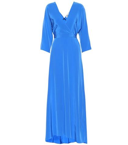Diane Von Furstenberg Silk Crêpe De Chine Wrap Dress