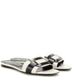 Dolce & Gabbana Pilgrim Jour Leather Sandals