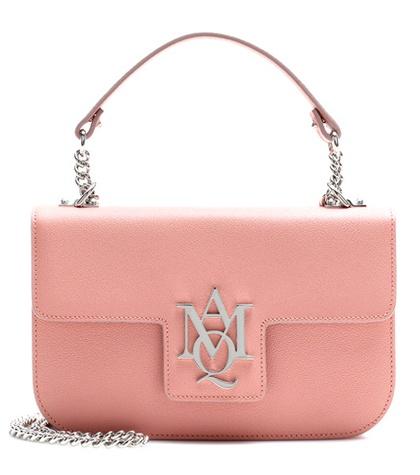 Francesco Russo Insignia Chain Leather Satchel