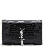 Saint Laurent Medium Kate Tassel Embossed Leather Shoulder Bag