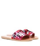Etro Taygete Eros Sequinned Sandals