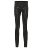 Alessandra Rich High-rise Skinny Leather Pants