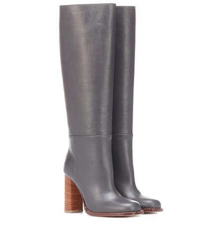 Marni Leather Knee-high Boots